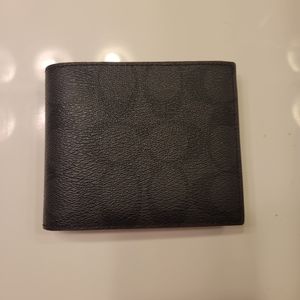 Coach Wallet, Mens Black